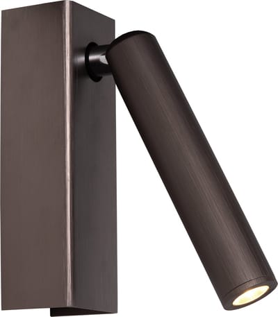 Atmooz - Alamo - Wandlamp - Brons - LED - Metaal - 5 x 8 x 16 cm - Hal - Slaapkamer - Eetkamer - Woonkamer