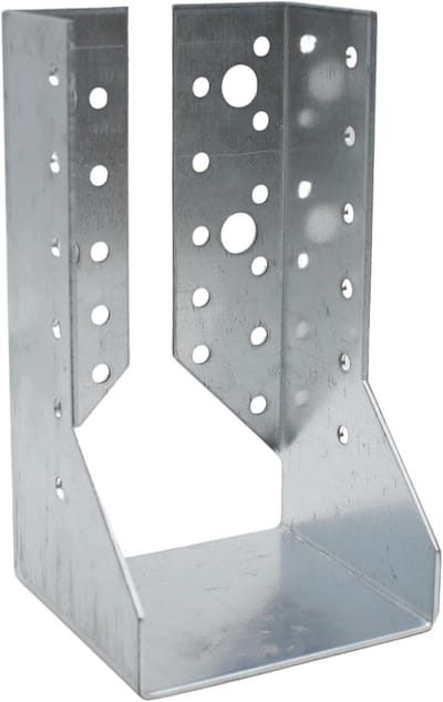 Frameklem - Balksteun U-beugel - Houten Constructies - Inbouw met binnenvleugels - 80x150x75x2mm - Verzinkt