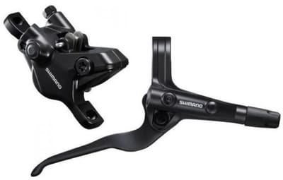 Hydraulische schijfremset Shimano MT402-3 / MT410 voor - zonder remschijf - zwart