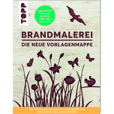 Boek "Brandmalerei - Die neue Vorlagenmappe"