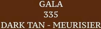 Gala Shoe Cream Dark Tan 335