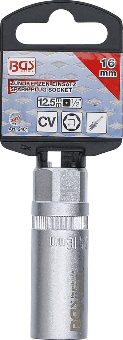 BGS Bougiedopsleutel zeskant 1/2 16 mm