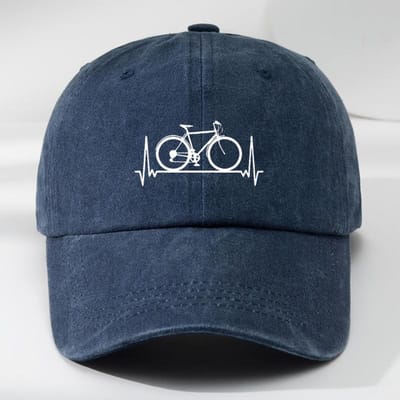 Baseballpetten voor heren en dames, met fietsprints, geschikt voor buitensporten en casual kleding, zonbescherming