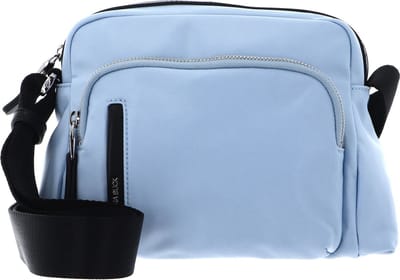 MANDARINA DUCK Schoudertas Hunter Crossover Bag Skyway & Black Lichtblauw
