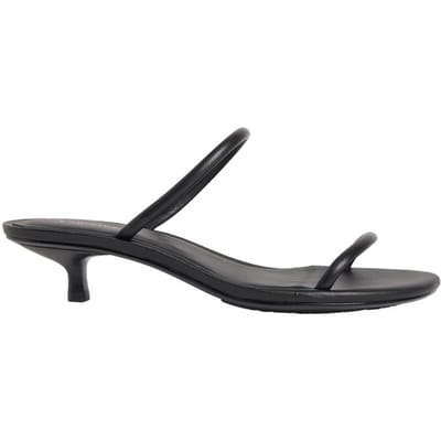 Calvin Klein Kitt Heel Sandals Triple Black Taglia: 36 | Infradito Outlet | Donna | Nero