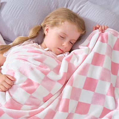 Zachte Fleece Plaid Deken voor Bank en Sofa - Warm en Pluizig Boerenbedrijf Decoratie