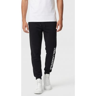 Karl Lagerfeld Black Sweat Pants Maat: XS | Joggingbroeken Outlet | Heren | Zwart