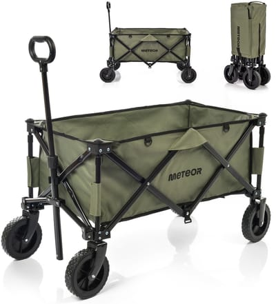 Meteor X-300 - Vouwtransportwagen - donker groen
