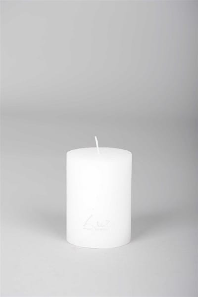 Rasteli Luz Your Senses Stomp Kaars Wit D 6 cm H 8 cm Voordeelaanbod Per 2 Stuks