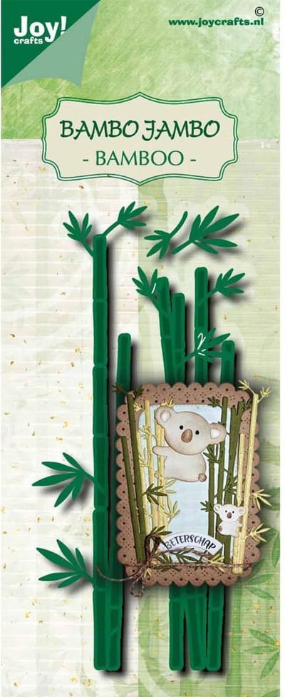 Joy!Crafts Stencil - Noor stans-embosmal Bamboe