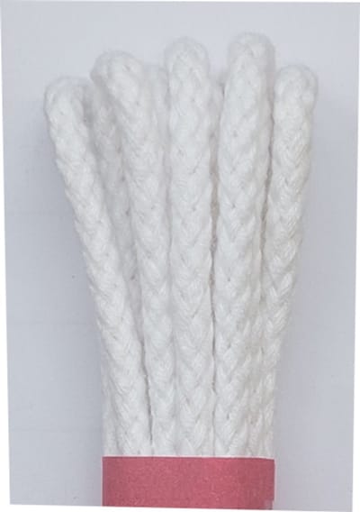 Strickers Veter - Wit - Rond - Koord Veters - Lengte 120 cm - Dikte 4 mm - Schoenveter