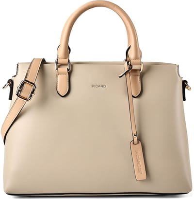 PICARD handtas schoudertas Riviera Cityshopper Mud beige