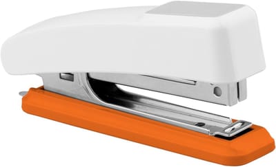 Handnietmachine - Nietapparaat Bureaunietmachine - Papier Verwerken - Top-Loading Mechanisme - 13 cm - Oranje