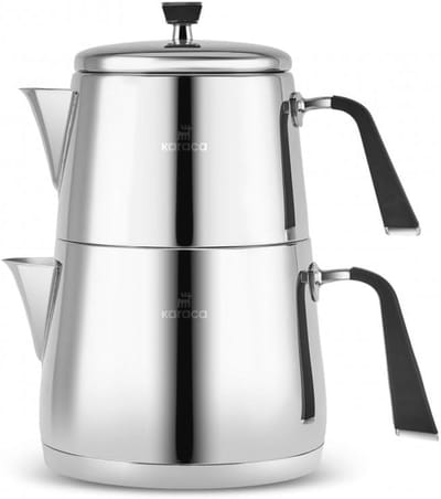 Inductie Theepot Set met RVS Waterkoker en Theepot van 1 Liter