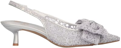 La Strada Slingback Zilver Mesh - Damesschoenen - Maat - 36