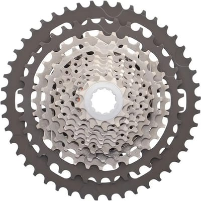 XLC 11 Speed Cassette - Shimano 11-46T - Staal - Zilver/Zwart