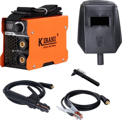Kibani Lasapparaat MMA160 - Elektrode Lasapparaat tot 3.2 mm - IGBT-Inverter-Technologie - Compact en Lichtgewicht - Elektrisch Lasapparaat 220V - MMA / Stick
