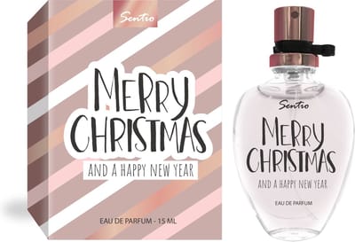 SENTIO Merry Christmas And Happy New Year Eau de Parfum 15 ml - Miniparfum - Kerst Parfum - Kerst Cadeau - Frisse Geur - Warm - Frissig