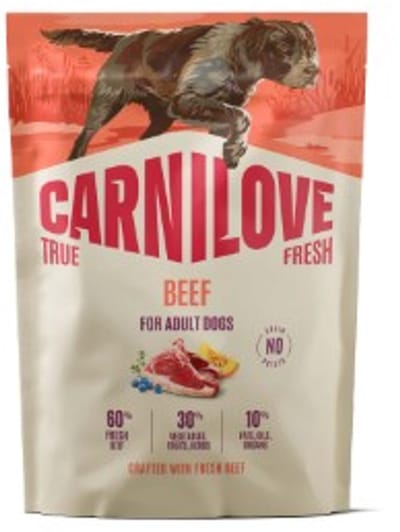 CARNILOVE TRUE FRESH - Dog - Beef for Adult All Breeds 1,5 kg