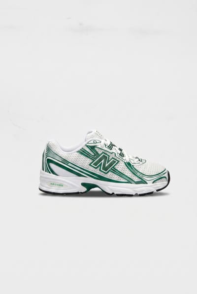 New Balance Boys 740 Lace White Maat: 38.5 | Schoenen Outlet | Unisex | Groen