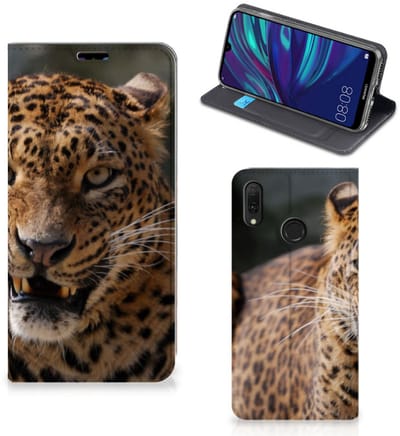 Huawei Y7 hoesje Y7 Pro (2019) Hoesje maken Luipaard
