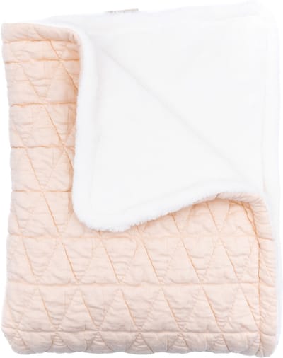 Bamboom Wrinkled Ledikantdeken - Water Peach