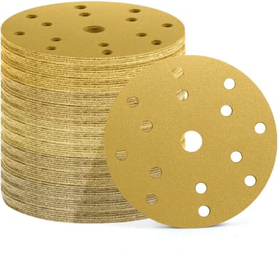 Dailygoods - 50 stuks Schuurschijven 150 mm - Schuurpapier voor diverse toepassingen