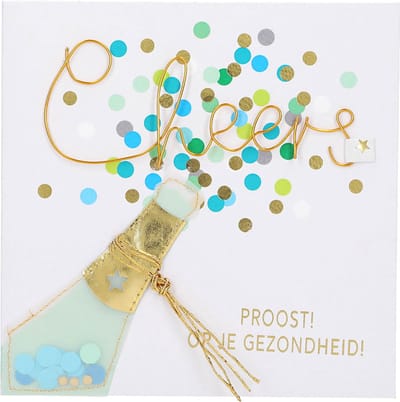 Depesche - Paper love wenskaarten - mot. 07 - Cheers