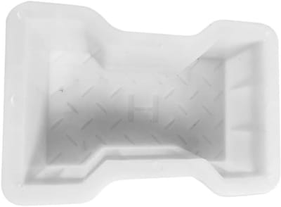 Betonvorm Padenmaker - Tuinpad Vorm - Tuinpaden Maken - Herbruikbaar Plastic - 22x13.5x8cm - Zwart