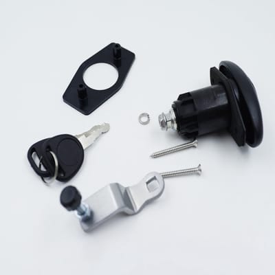 30 mm draaibaar RV cabine deurslot nylon zinklegering voor caravan jacht rv sloten wordt geleverd met 2 stevige sleutels,