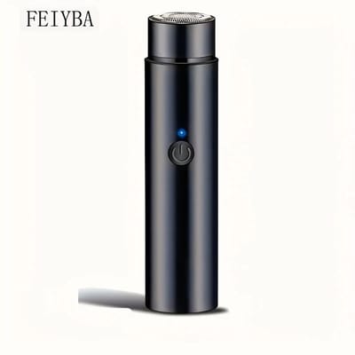Krachtige FEIYBA Scheerapparaat voor Dames en Heren - Gezicht en Lichaamshaar Trimmer - Usb Oplaadbare Shaver - Draagbaar en Lichte Reis editie - Kleur Zwart