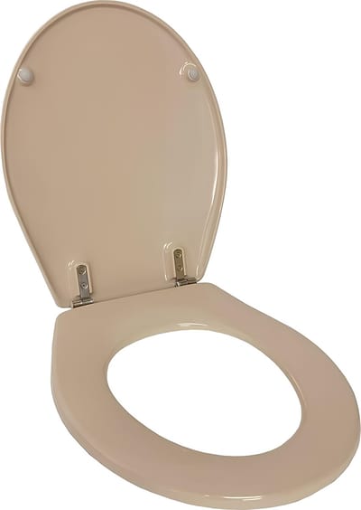 wc-bril deksel wc-deksel universeel met roestvrijstalen scharnier