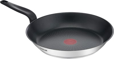 Koekenpan - Koekenpan met antiaanbaklaag - Dagelijks koken - Thermo-Signaal technologie - 26 cm - Roestvrij staal