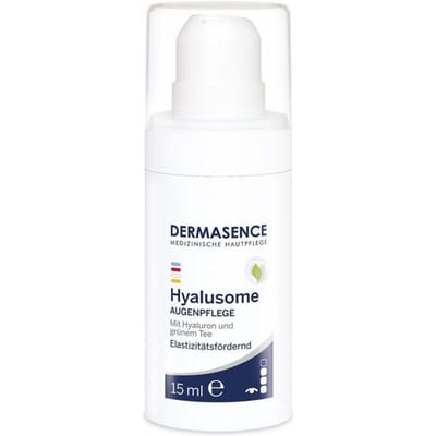 DERMASENCE Hyalusome Augenpflege elastizitätsfördernd, 15 ml Lösung