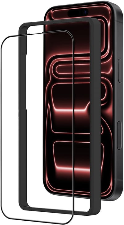 Screenprotector - Geschikt voor Apple iPhone 17 Pro - Met Installatie Frame - Beschermglas - Gehard Glas - Tempered Glass - Screen Protector - Inclusief Montage Kit