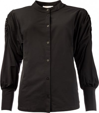 TQ Amsterdam Blouse Tetje Basic Travel 00tq082a Black Dames Maat - S