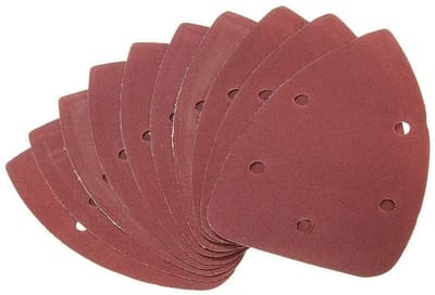 ONF3 - Muis Detail Sander Schuurpapier - 40Pcs Schuurpapier Pads - Haak en Lus Ontwerp - 180 Grits - Schuren Papier - Geschikt voor Mini-Schuurm...