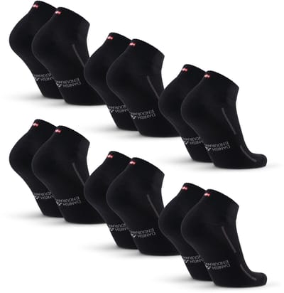 DANISH ENDURANCE Dempende Sportsokken - Biologisch Katoen Sokken - Unisex - 6 paar - Maat 39-42