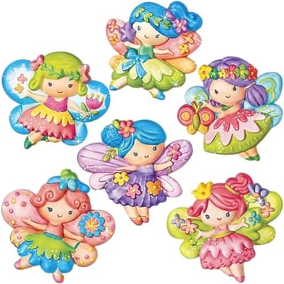 Glitter Feeën Mould en Paint Set