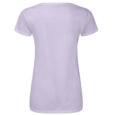 Fruit of the Loom Dames/Dames Iconic 150 V Hals T-shirt (Zachte lavendel)