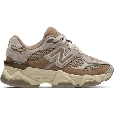 New Balance 9060 Peuterschoenen - Bruin - Maat 33.5 - Leer