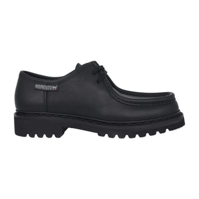 Mephisto Peppo - heren veterschoen - Zwart - maat 40 (EU) 6.5 (UK)