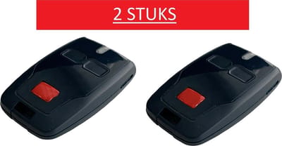 Vervangende handzender geschikt voor de BFT MITTO B RCB | 2 kanaals | 433.92 mhz