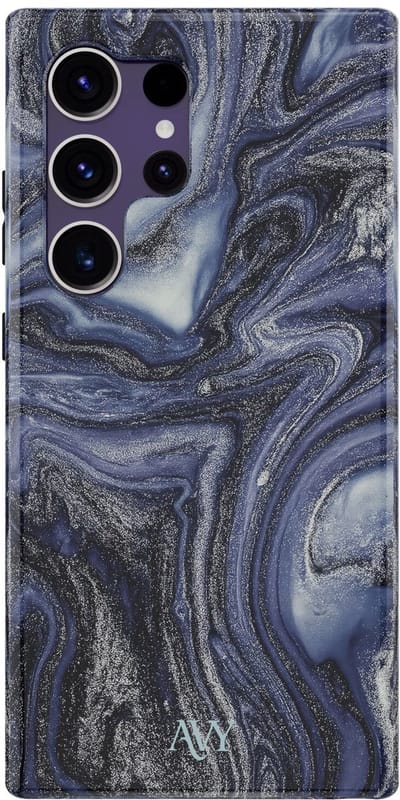 AVY Hard Shell Back Cover | geschikt voor Samsung Galaxy S24 Ultra | Obscura Blue | Compatibel met MagSafe & Qi2