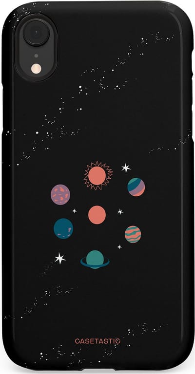 Casetastic Hoesje Geschikt voor Apple iPhone Xr - Stijlvolle Beschermende Duo-layer Case - Universum familie