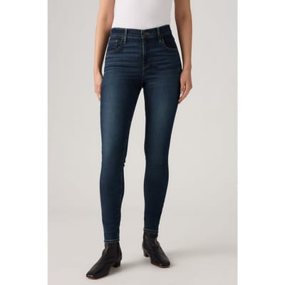 Levi's 720 Hirise Super Skinny Love Song Dark Size: W26L28 | Skinny Outlet | Dames | Blauw