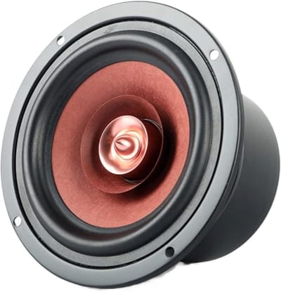 Boekenplank Speaker - Hifi Luidspreker - Muziek Luisteren - Volledig Bereik Geluid - 4 Inch - Wit