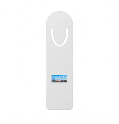 Hacebo® - Curacao metalen boekenlegger - Wereld - Vakantieliefhebber - Antillen - handelskade Bladwijzer boekenleggers - 12.7 cm x 3.2cm