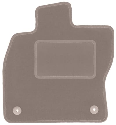 Beige bestuurdersmat voor: Skoda Superb III stationwagen, sedan (2015-2020)