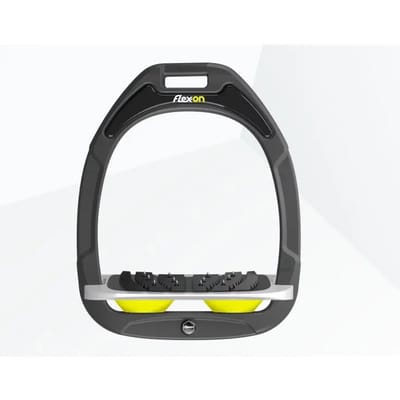 Ultra Grip Ingelaste Beugels Antraciet/Grijs/Geel Flex-On Green Composite
